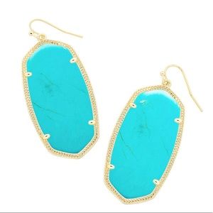 Kendra Scott Danielle Earrings in Turquoise